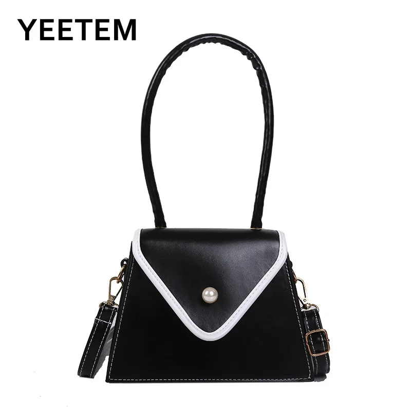 

Модная женская сумка в стиле ретро, портативная маленькая квадратная сумочка, мессенджер на плечо, модные кошельки с цепочкой, сумка через п...