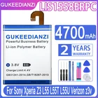 Аккумулятор GUKEEDIANZI LIS1558ERPC 4700 мАч для Sony Xperia Z3 L55 L55T L55U Verizon Z3V, батарея для телефона