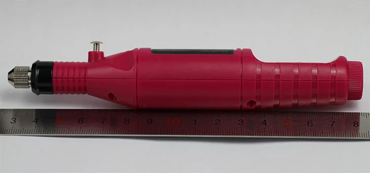 Мини машинка для полировки бытовая Ручка маникюрная дрель скульптура с низким