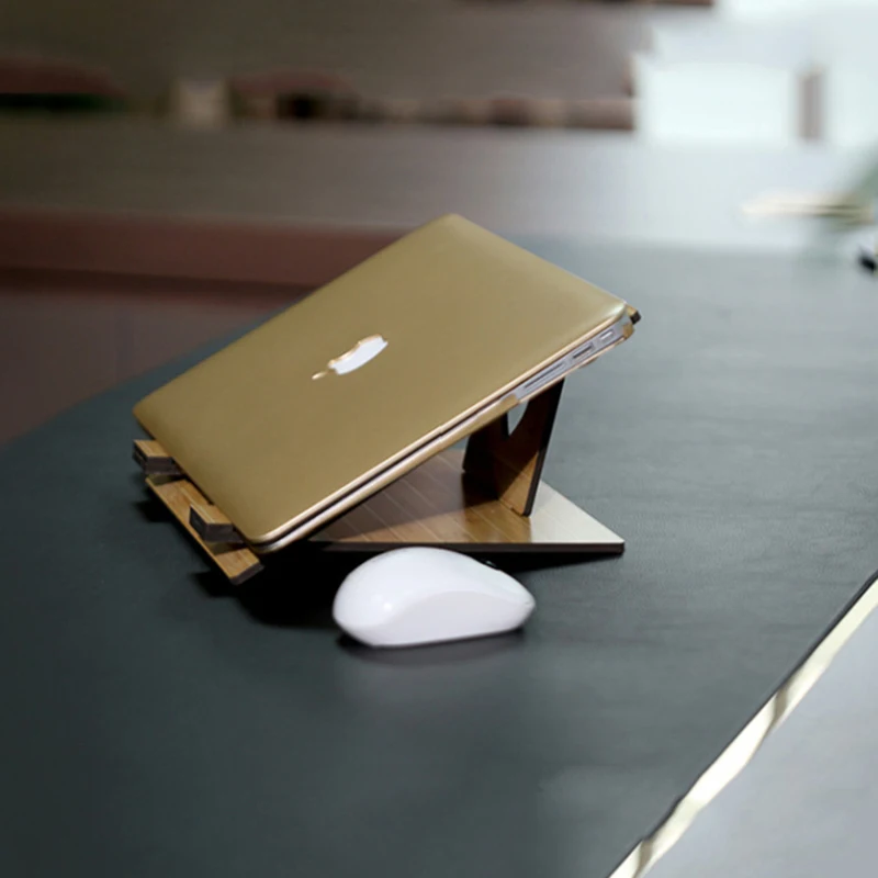 Эргономичная подставка для ноутбука Macbook Pro складной охлаждающий Регулируемый