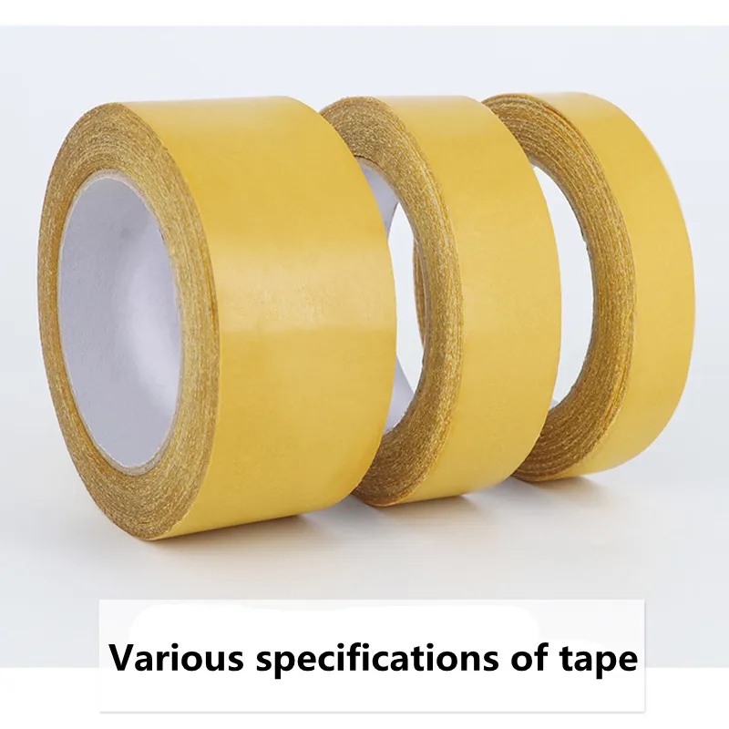 

10~60mm 20M Double-sided fiber tape PVC floor paste special super-adhesive grid transparent Velcro reusable nano magic tape