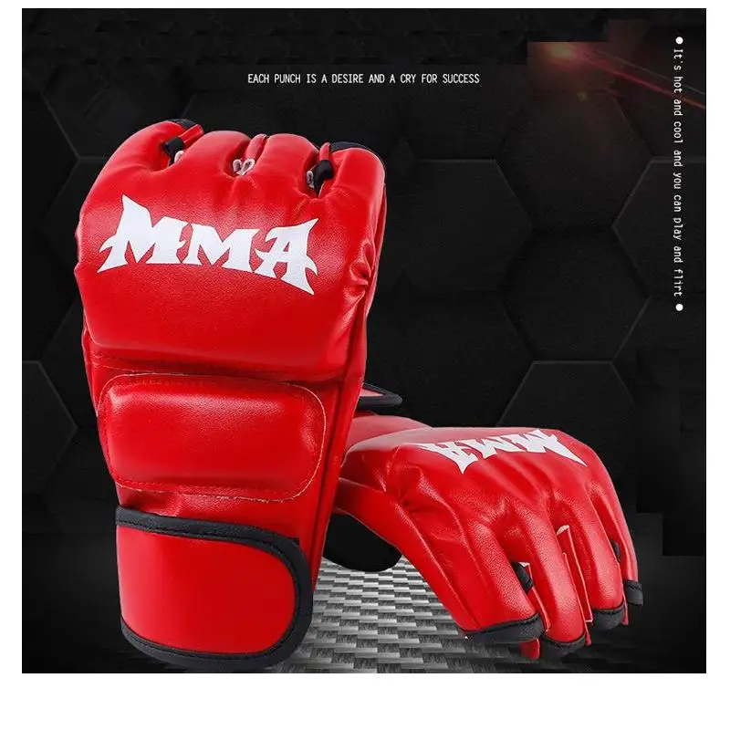 1 пара новинка свободные боксерские перчатки варежки Санда карате мешок с песком
