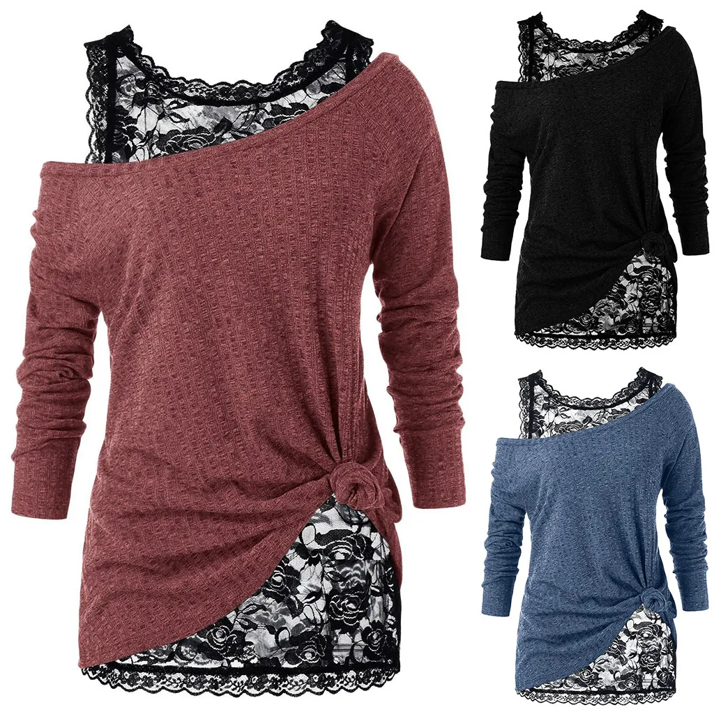 Новинка 2020 футболка Женская Корейская версия с длинным рукавом облегающая