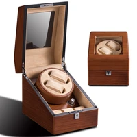 23 wood automatic mechanical watch winder box winding rotator case cabinet battery remontoir watchwinder high quality