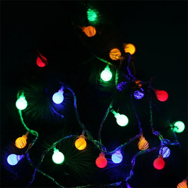 Рождество 200 светодиодный s шар гирлянды Крытый украшение для дома Праздник