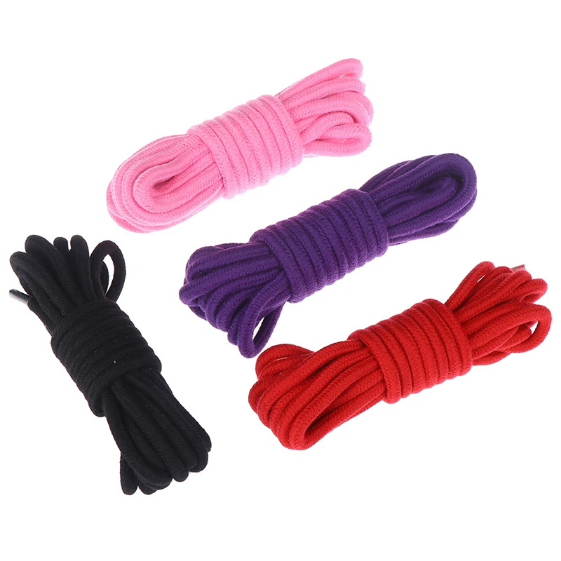 5 м утолщаются секс хлопок Связывание шнур ограничения ролевая игра рабы игрушки