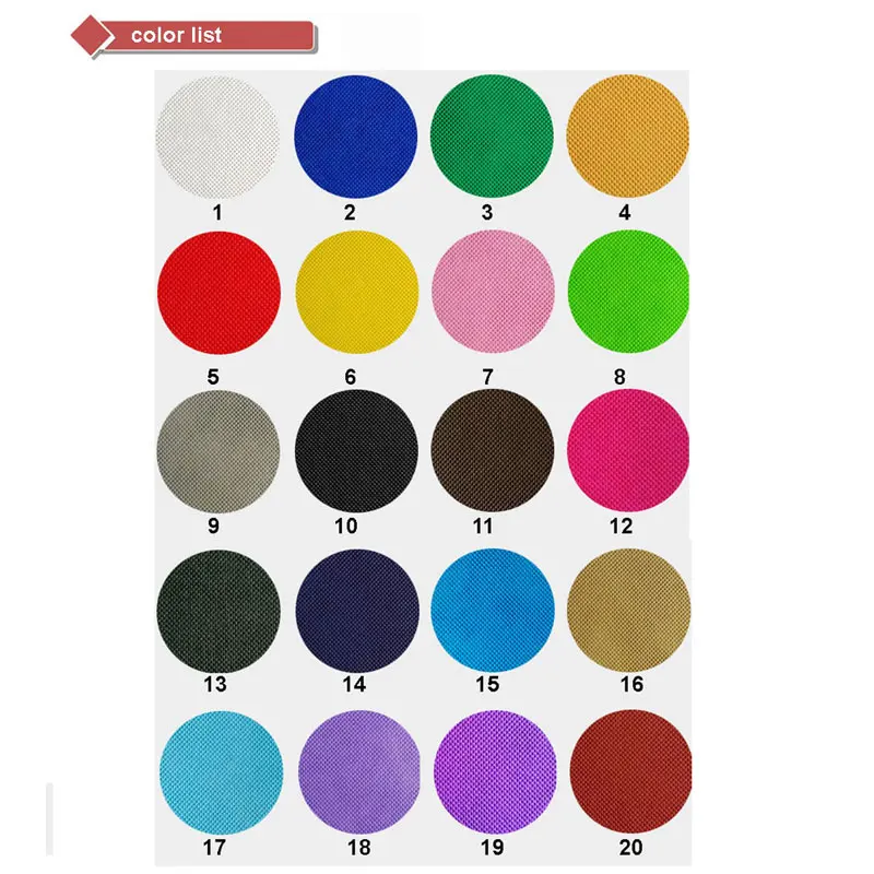 small MOQ 80gms non woven bag custom shopping tote pick your color make size add logo | Багаж и сумки