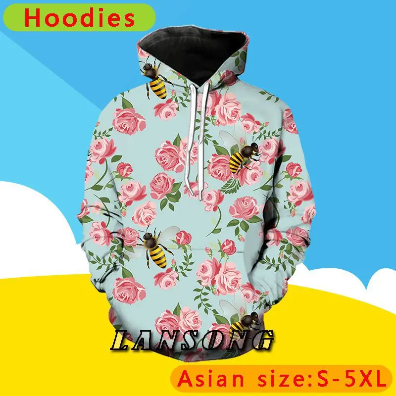 

Мужская и Женская толстовка с капюшоном и 3D-принтом, в стиле Харадзюку