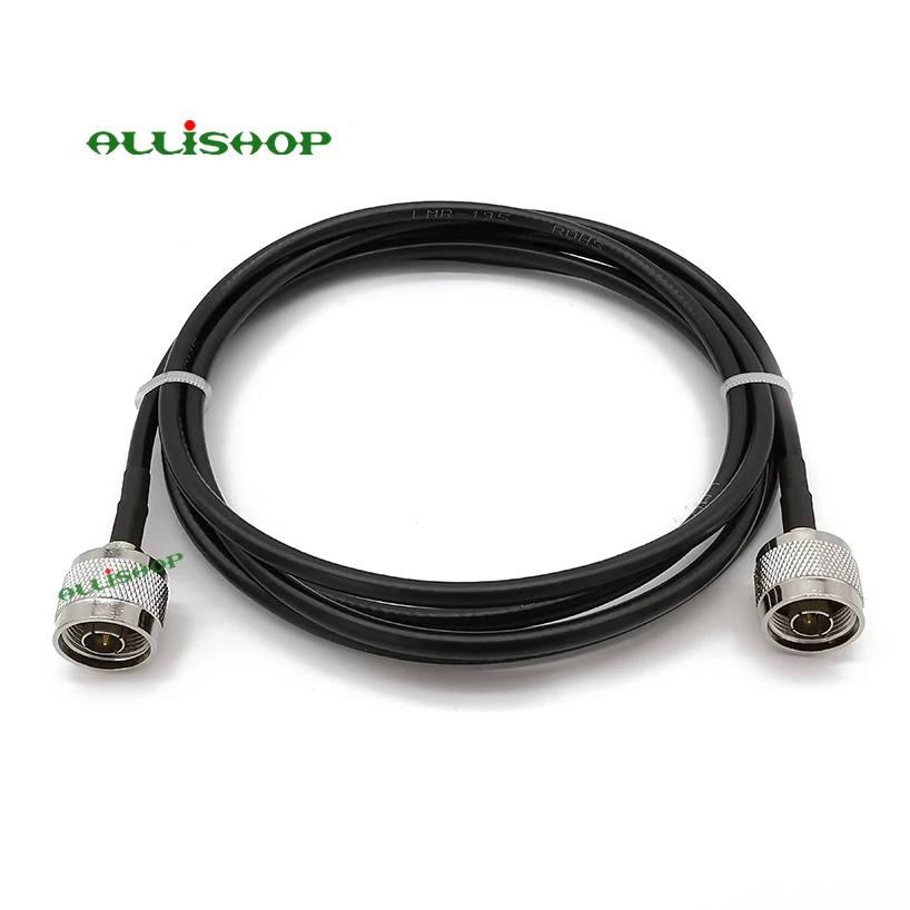 RF LMR200 косичка кабель N штекер для усилителя сигнала повторитель маршрутизатор Антенна Тип N штекер для подключения удлинитель 1-30 м