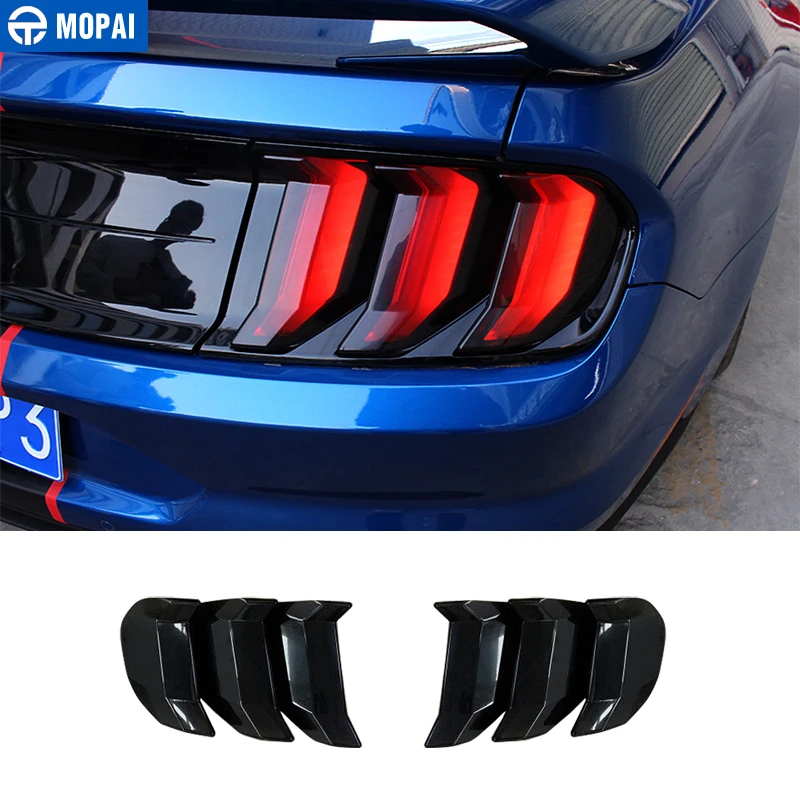 Колпачки для задних фар MOPAI Mustang 2018 + декоративная крышка автомобиля наклейка Ford