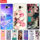 Силиконовый чехол для Samsung Galaxy A5 2016, мягкий чехол из ТПУ, задняя крышка A510F A510, задняя защитная крышка телефона для Samsung A5 2016, чехол