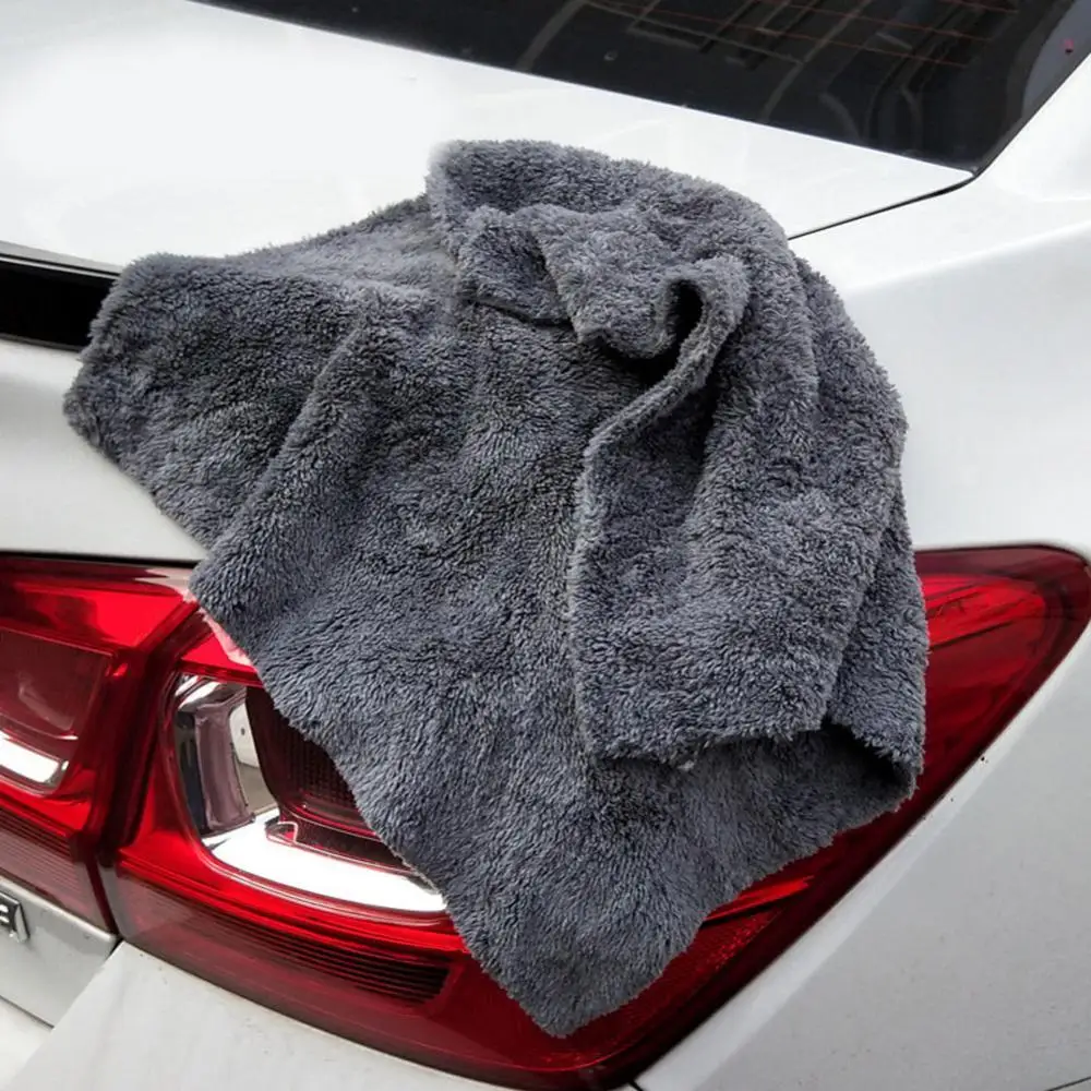 

Thicken Car Wash Towel Polishing Cloth Water Absorption Coral Fleece Auto Washing Polishing Cloths Without Lint Cleaning Towels