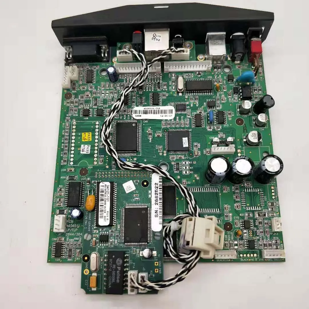 Материнская плата для ZEBRA LP2844 TLP2844 с интерфейсом ETHERNET|zebra lp2844|zebra tlp2844board board |