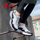 Кроссовки Xtep Женские массивные, повседневная обувь для отдыха, белые, черные, 881318329223