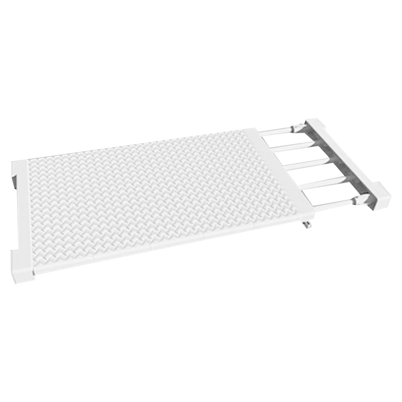 

Adjustable Retractable Wardrobes Layered Partitions Organizer Storage Shelves