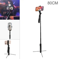 portable integrated selfie stick tripod live stabilizer mobile phone bracket remote control for live video chat
