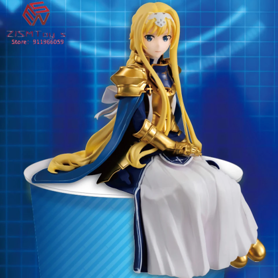 

Free shipping Furyu Sword Art Online Alicization Alice Schuberg Noodle Stopper Figure Anime SAO Alice PVC Action Figure Toys