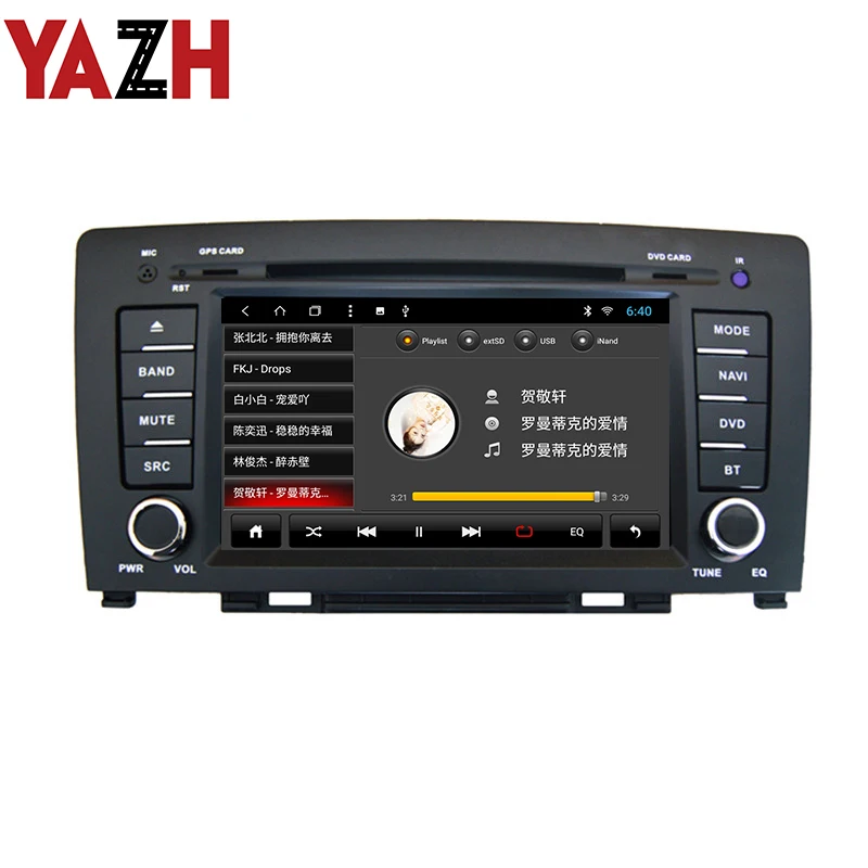 Автомобильный DVD плеер YAZH 1080*600 IPS дисплей двойной din GPS навигация для Great Wall H6