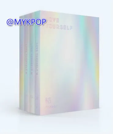 [MYKPOP]~ 100% Официальный Оригинальный набор компакт дисков KPOP: Любите себя ответ