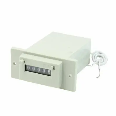 

CSK5-CKW DC 24V 5 цифр 2 белый провод запираемый Электронный магнитный счетчик