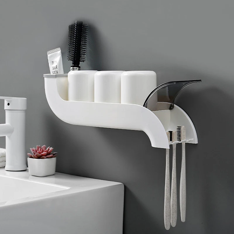 Baffect пластиковый держатель для зубных щеток органайзер перевернутой чашки