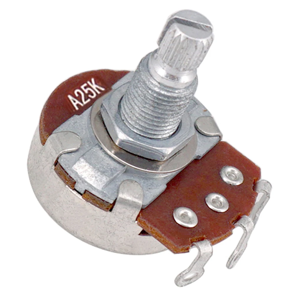 4 stücke a25k b25k töpfe elektrische bass gitarre volume tone schalter potentiometer free global shipping