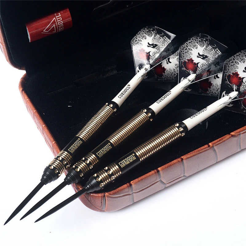 CUESOUL 3 шт. 23 г Дракон серии дротики стальной наконечник с медный бочонок