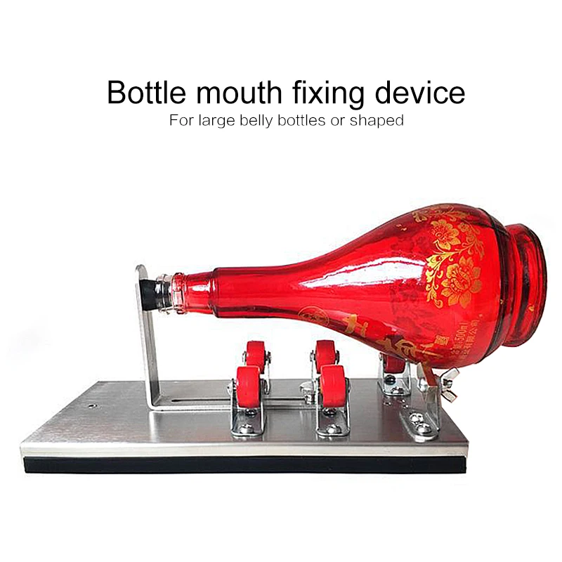 

Beer Wine Vase Accurate Cutting Machine 2-12mm DIY Recycle Cutting Glass Bottle Cutter Stainless Steel Glass Bottle Cutter