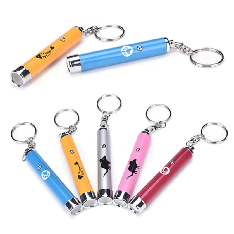 

Funny Pet LED Laser Toy Cat Laser Toy Cat Pointer Light Pen Interactive Toy With Bright Animation Mouse Shadow Small Animal Toys