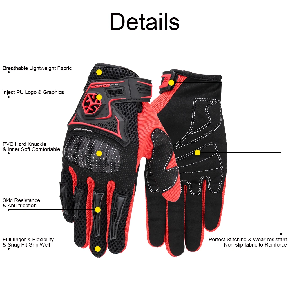 Moto rcycle летние перчатки мужские перчатки женские защитные guantes moto invierno дышащие moto cross перчатки guanti moto