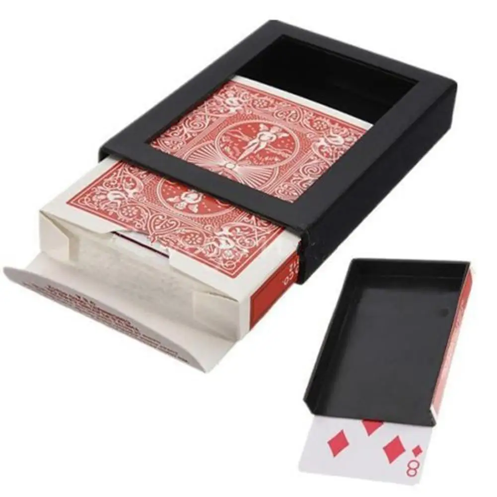 

Creative Deck Vanish Disappearing Vanishing Poker Card Close Trick Box Tool