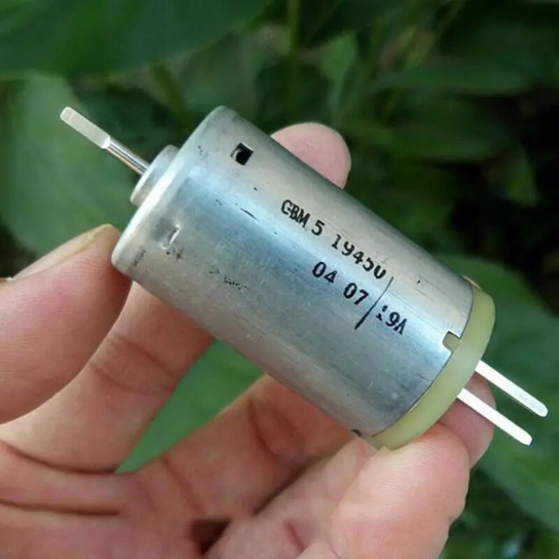 DC 12V Electric Motor 21500RPM High Speed Large Torque Powerful Motor Pin Type  Vehicle Auto Car Boat Model Spare Parts
