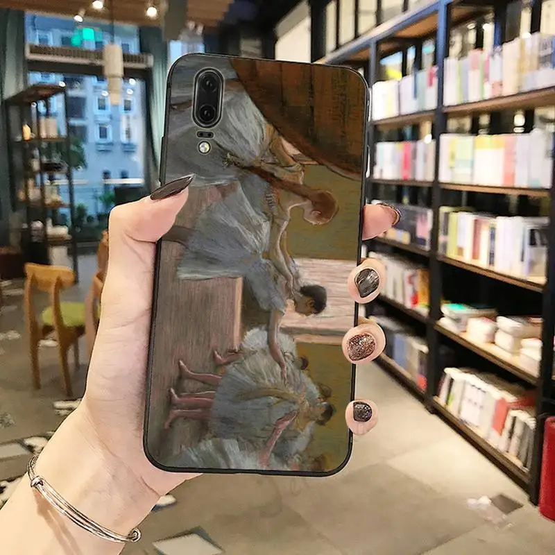 

The Ballet Class Edgar Degas Printed Phone Case For Huawei honor Mate P 10 20 30 40 Pro 10i 9 10 20 8 x Lite