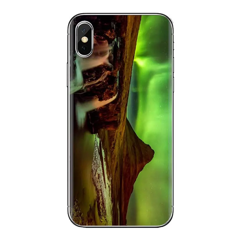 Чудеса природы вулкан Исландия силиконовые чехлы для Samsung Galaxy J1 J2 J3 J4 J5 J6 J7 J8 плюс