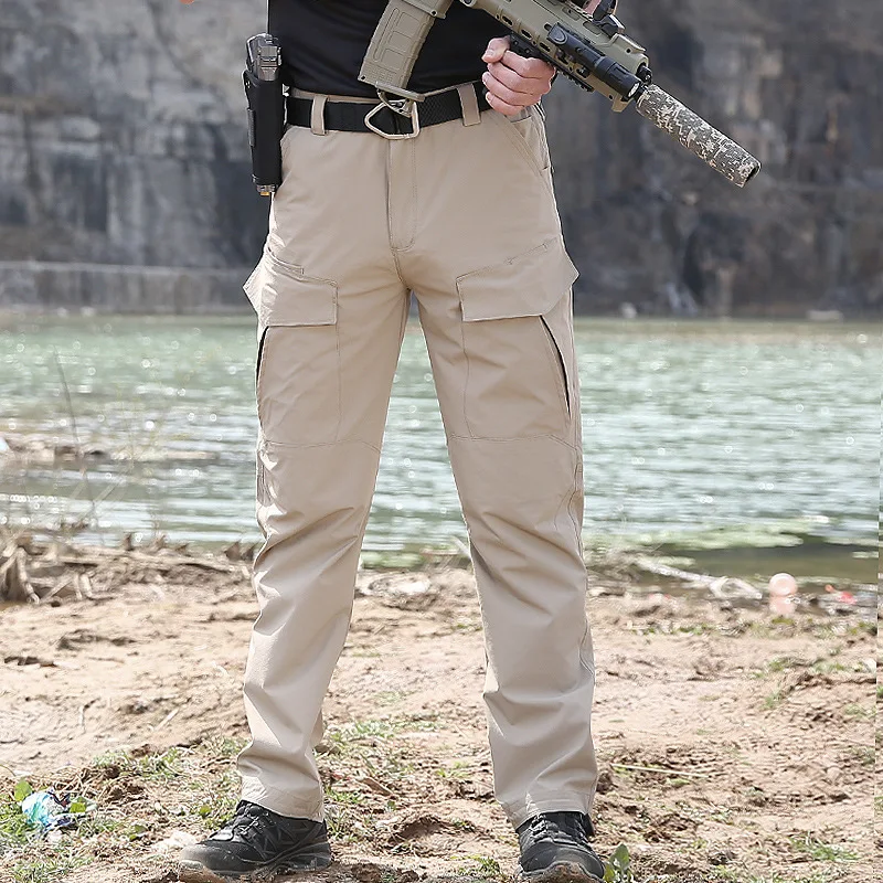 PAVEHAWKSummer тонкий быстросохнущая Для мужчин военный тактический брюки армейские