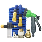 Садовый шланг, растягивающийся, волшебный шланг, поливочный садовый шланг, водяной шланг для Садовый пистолет, распылитель, для мытья автомобиля, уборки дома