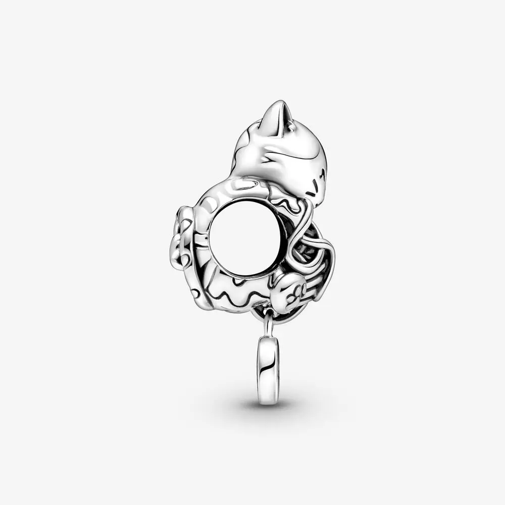 New Arrival 925 Sterling Silver Bead Authentic Cute Cat &amp Yarn Ball Charm Fit Original Pandora Bracelet Women Jewelry DIY Gift |