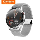 KIWITIME KT33 Для мужчин Смарт часы связанные с Фитнес спортивные сердечного ритма, измеритель артериального Давление, умные часы для Relogio Masculino