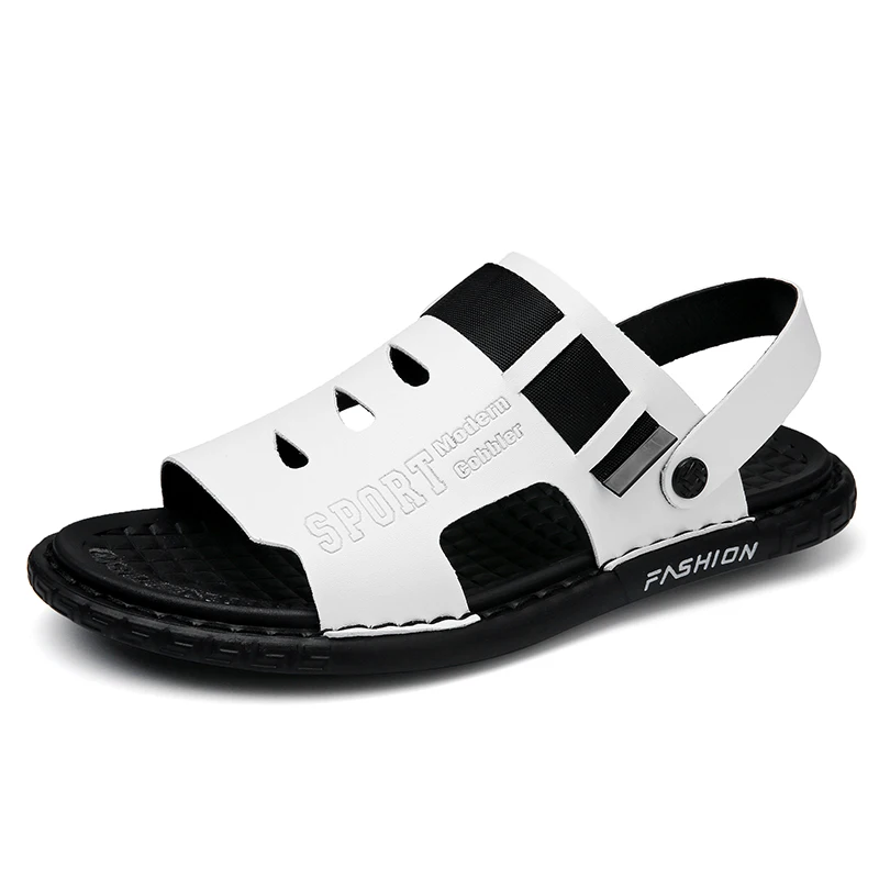 

rasteira sandalias cuir heren sandel verano 2020 herren roman couro uomo piel