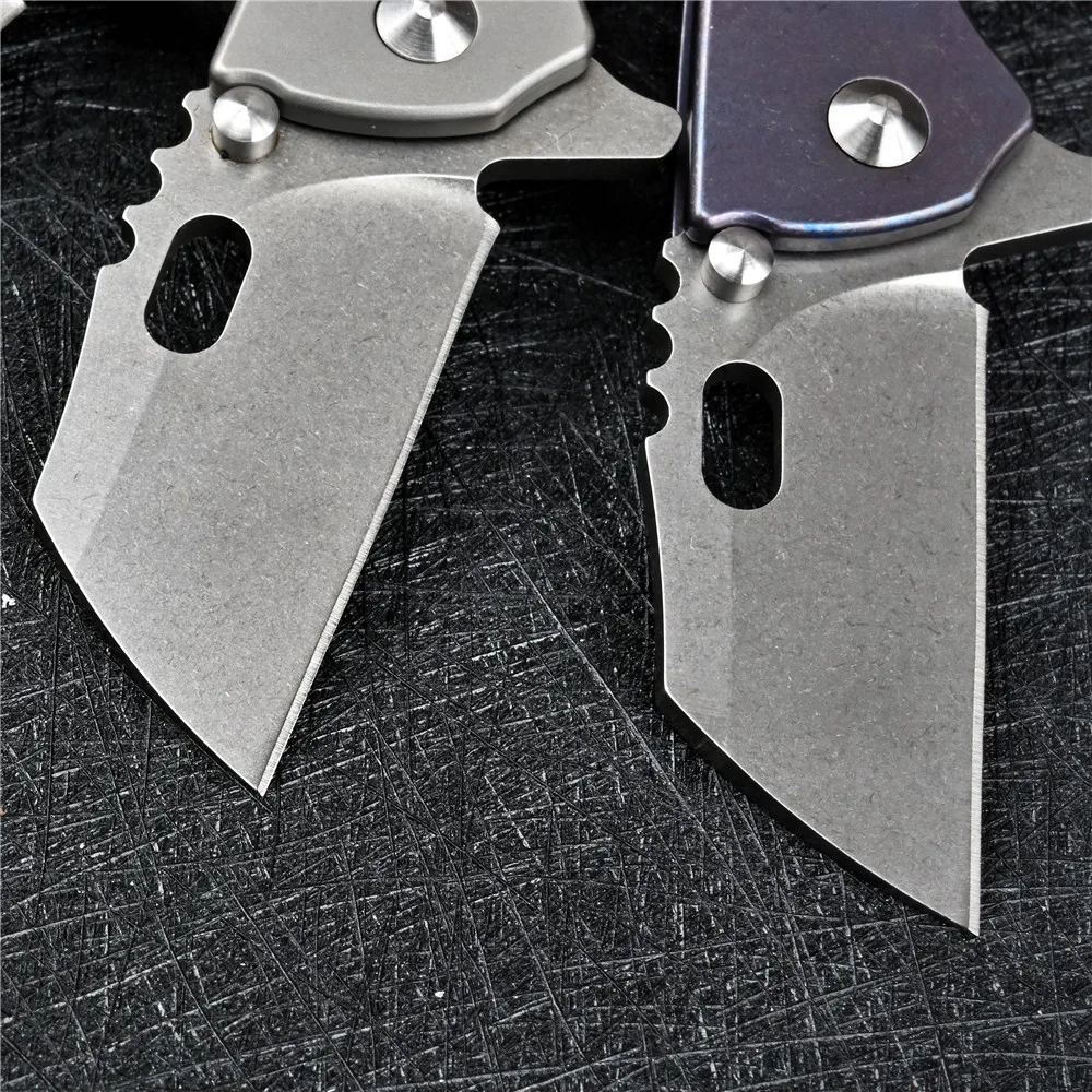 Карманный нож Kawai из титанового сплава уличный походный инструмент для