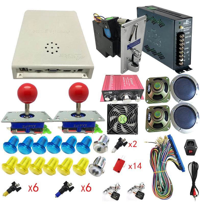 Мультиигра 999 / 815/1660 в 1 PCB HD Pandora 5S настольная игра обновление до 9 jamma аркадная