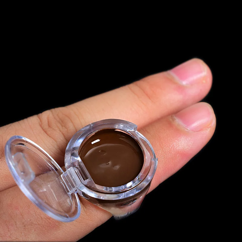 10/20PCS Tattoo Pigment Ink Ring Cups Eyelash Extend Glue Holder Container With Lid Cover Cap Permanent Makeup Microblading Tool