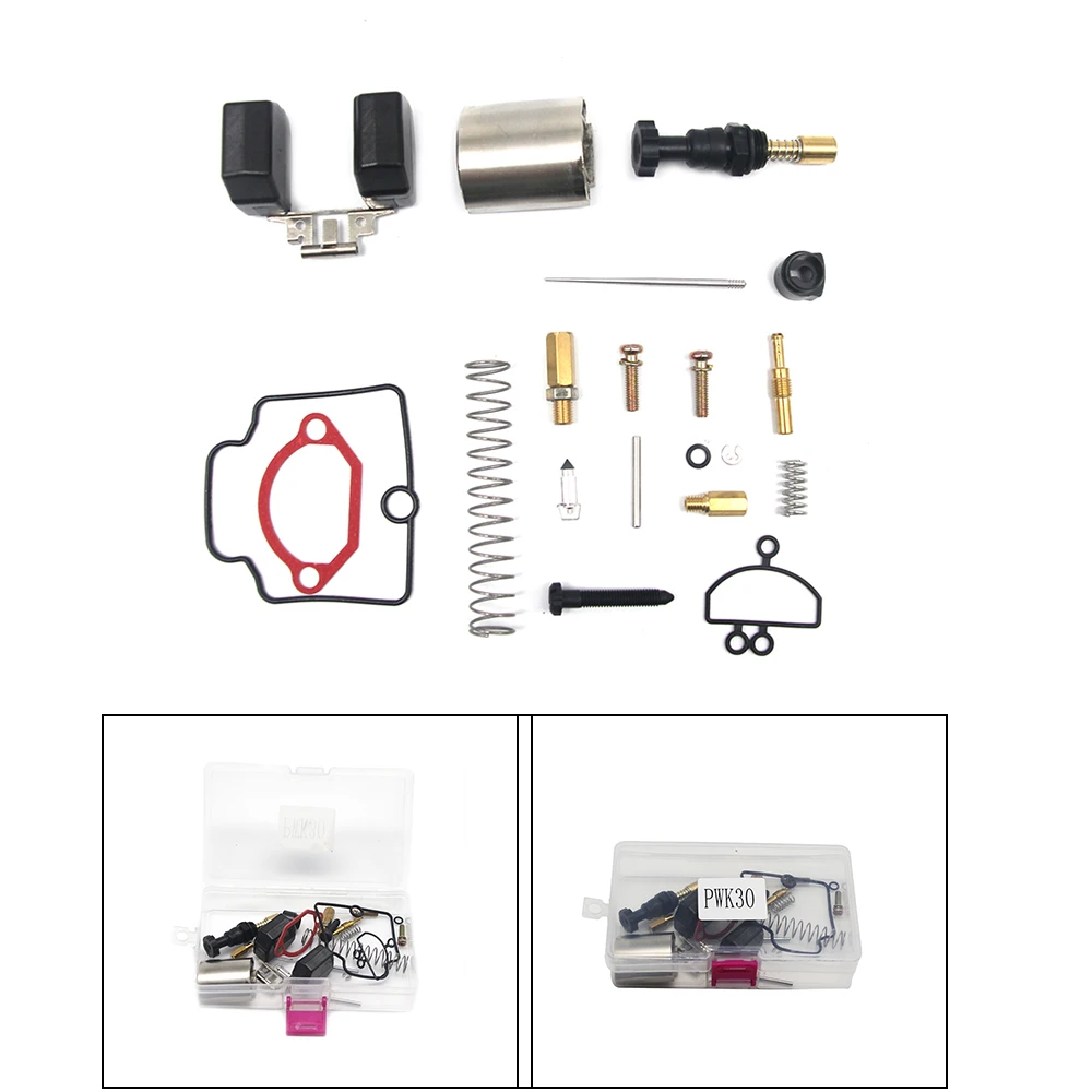 Мотоциклетный карбюратор KEIHIN KOSO PWK 24 26 28 30 32 34 36 38 40 мм с запасными насадками 1