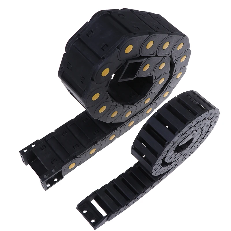 Cable Chain Semi-Enclosed Wire Transmission Carrier Plastic Drag Towline For 3D Printer CNC Engraving Machine 15-50mm