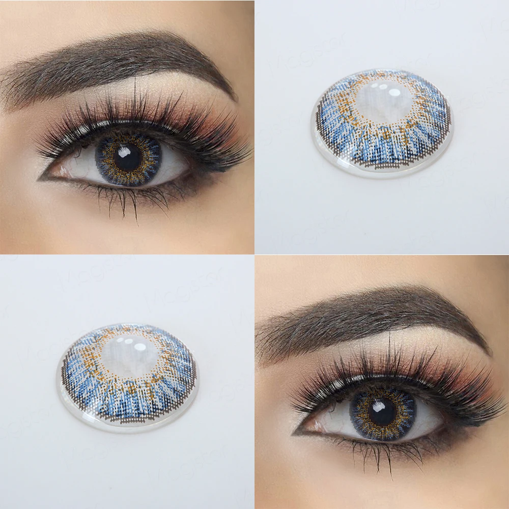 2 шт./пара контактные линзы для глаз натуральный Красота макияж ежегодно очки