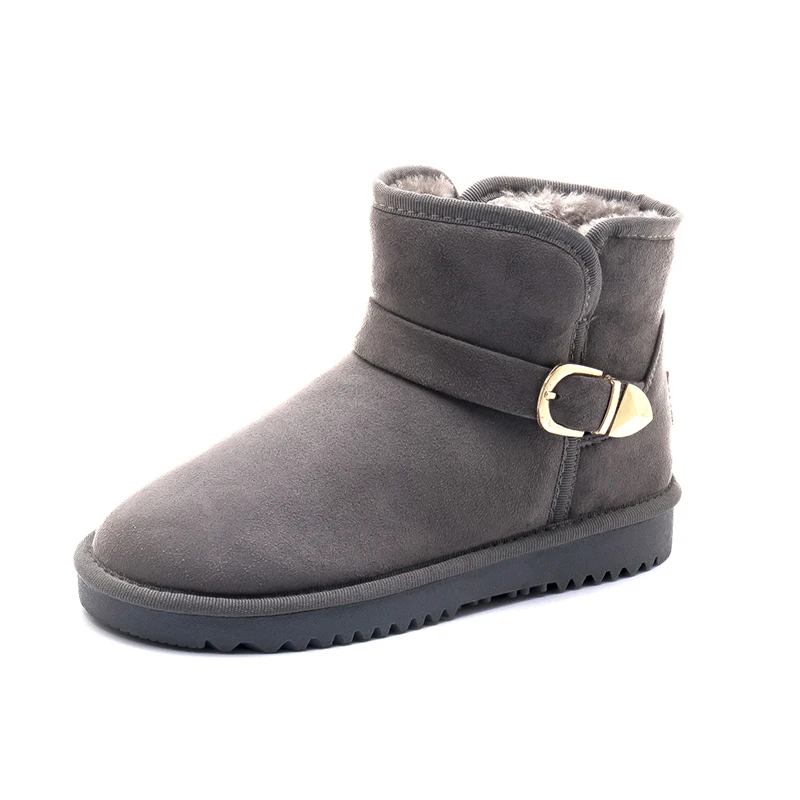 

Snow Boots Cotton Shoes Plus Velvet Short Tube 2019 Winter New Korean Version Of The Wild Student Warm Tide Short Boots