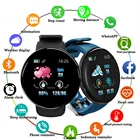 Мужские часы с тонометром круглые умные часы женские водонепроницаемые спортивные часы с пульсометром фитнес-трекер часы для телефона Android IOS D20