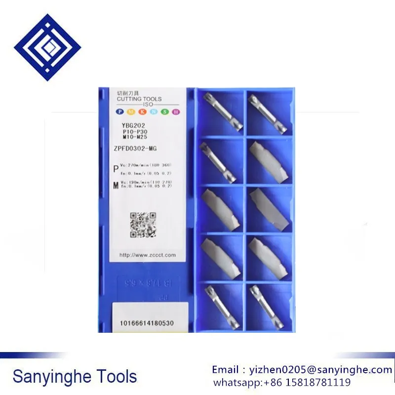 YBG302/YBG202 ZPFD0302 MG cnc карбида обращаясь вставками машина для нарезания канавок в