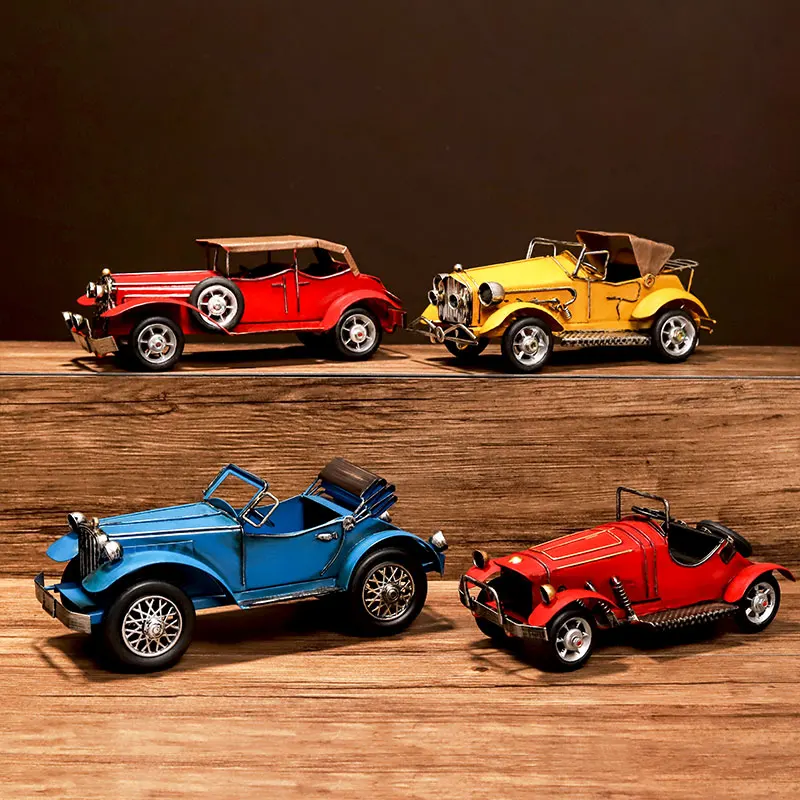 Железный Ретро ностальгический классический автомобиль Американская модель