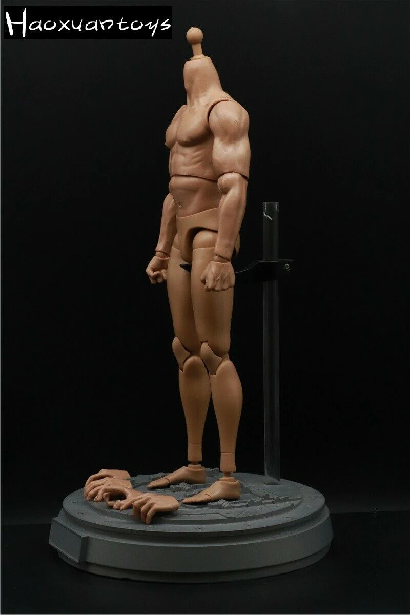 1:6 scale nude muscle man soldier model toys male young boy body figure for 12" action doll accessories | Игрушки и хобби